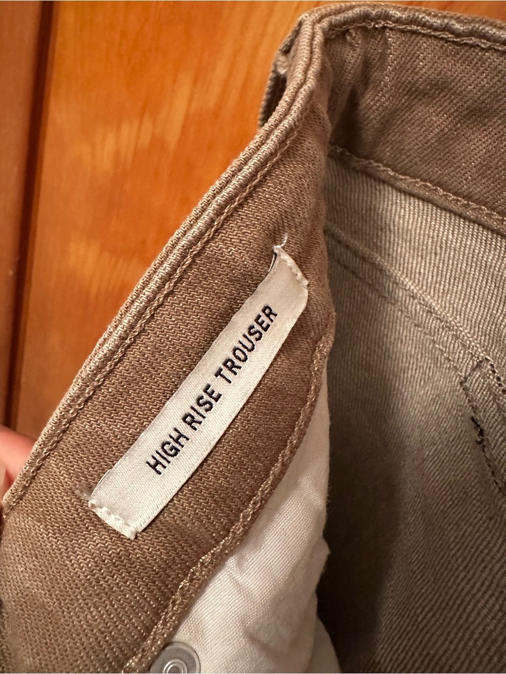 Wrangler High Rise Retro Trouser Size 29x34 - Picture 5 of 6